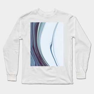 Inside a Breaking Wave Long Sleeve T-Shirt